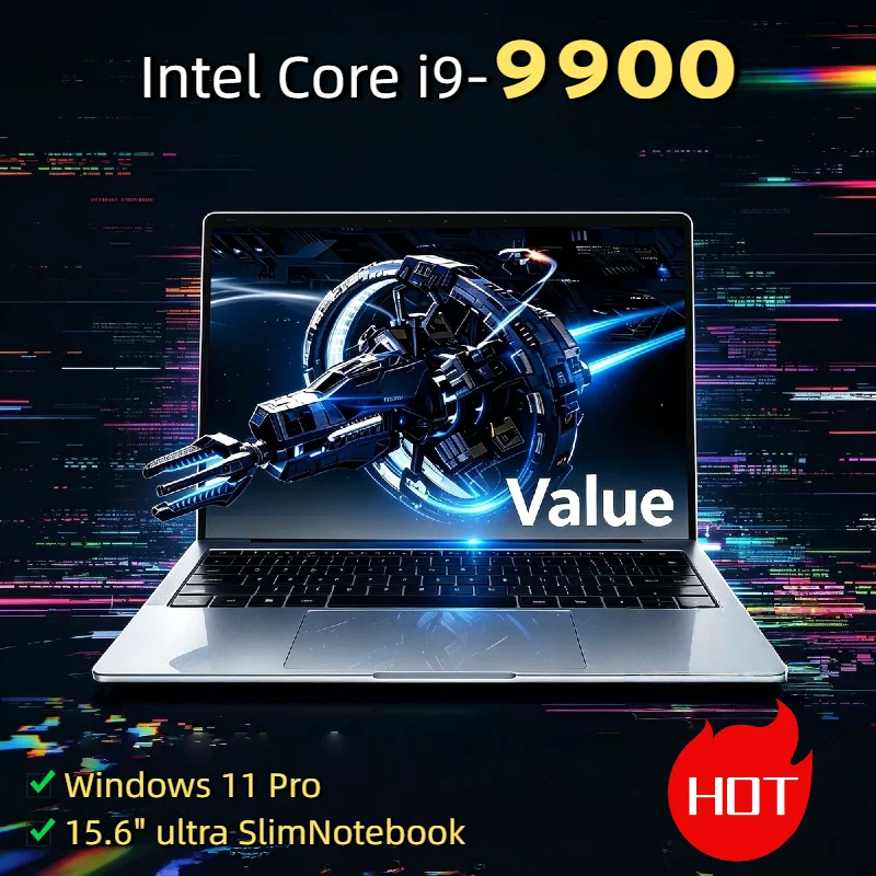 15.6 Inch HOT Ultra Slim Laptop Intel Core i9 9900 Windows 11 32GB 2TB 1920x1080 HD Gaming Computer PC Gamer Office Pro
15.6 Inch HOT Ultra Slim Laptop Intel Core i9 9900 Windows 11 32GB 2TB 1920x1080 HD Gaming Computer PC Gamer Office Pro