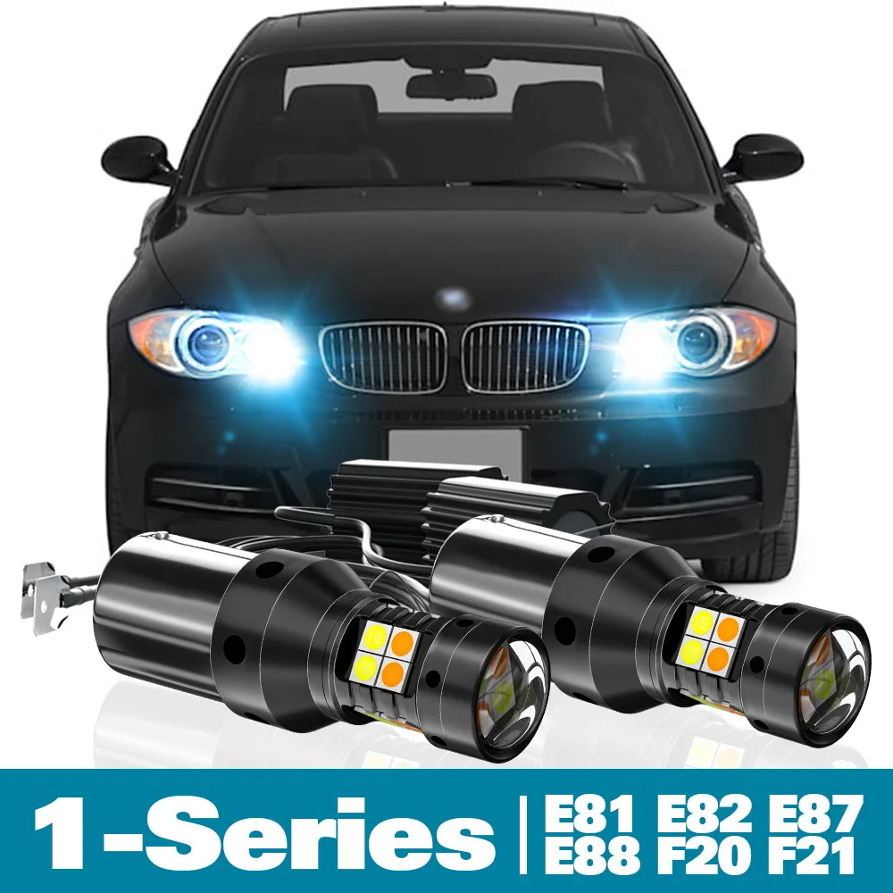 2x LED Dual Mode Turn Signal+Daytime Running Light DRL For BMW 1-Series E81 E87 E88 E82 F20 F21 Accessories 2007 2008 2009 2010
2x LED Dual Mode Turn Signal+Daytime Running Light DRL For BMW 1-Series E81 E87 E88 E82 F20 F21 Accessories 2007 2008 2009 2010