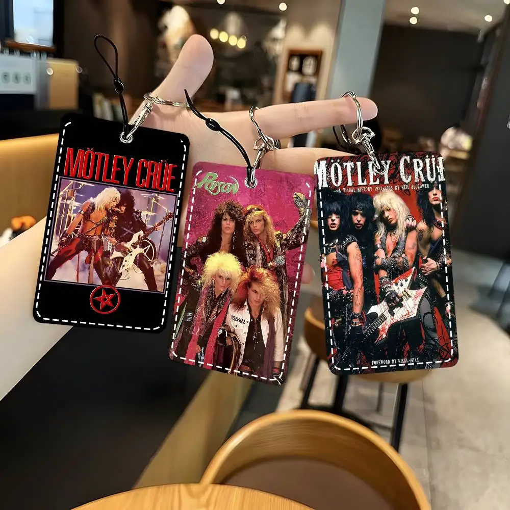 1pc Popular Band Motley_Crues Card Case Keychain Access Card Bag Key Tag Ring Leather Card Holder Key Ring Access
1pc Popular Band Motley_Crues Card Case Keychain Access Card Bag Key Tag Ring Leather Card Holder Key Ring Access