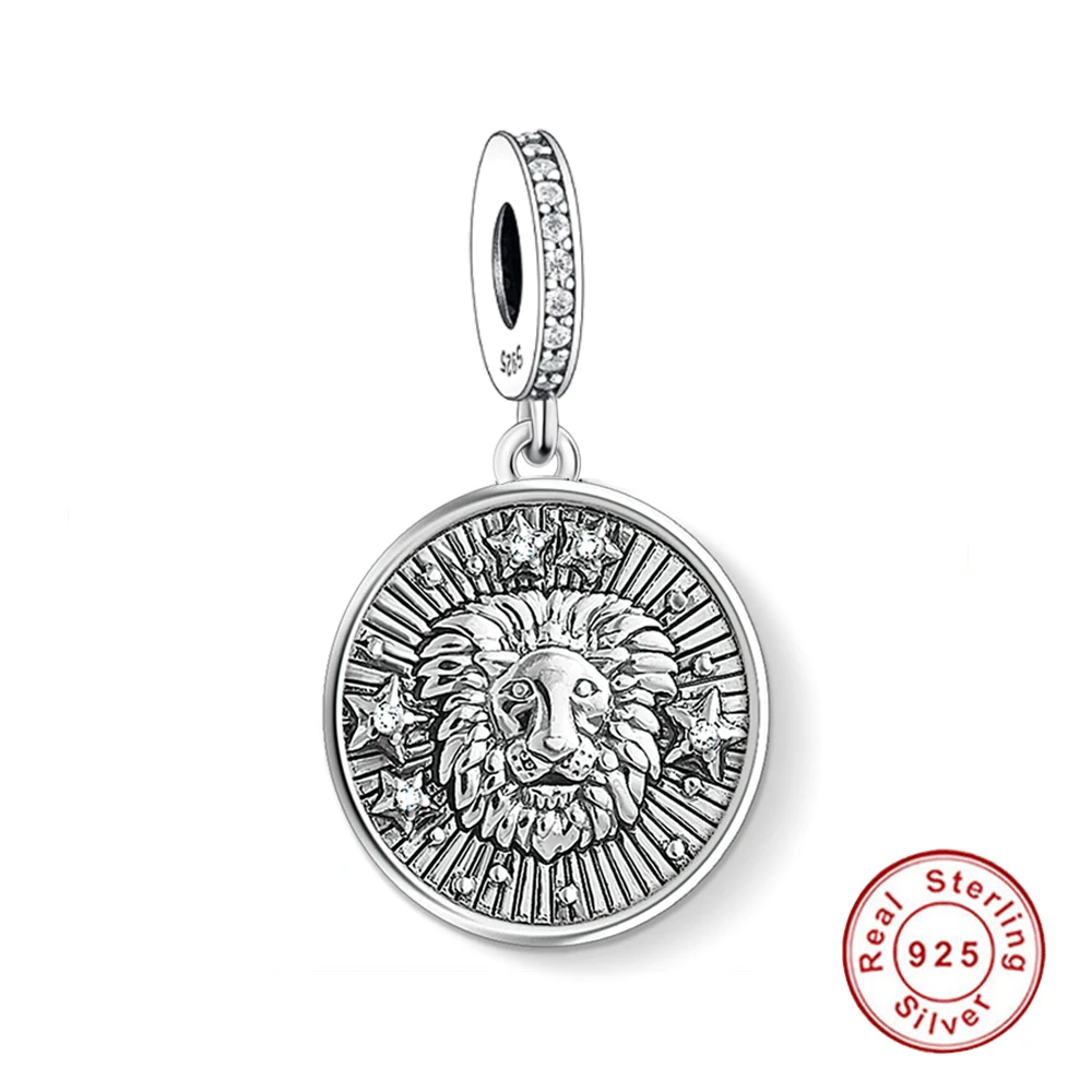 SilJew Original 925 Sterling Silver Zircon 12 Constellations Badge Pendant Charm Fit Bracelet DIY Women Guardian Jewelry Gift
SilJew Original 925 Sterling Silver Zircon 12 Constellations Badge Pendant Charm Fit Bracelet DIY Women Guardian Jewelry Gift
