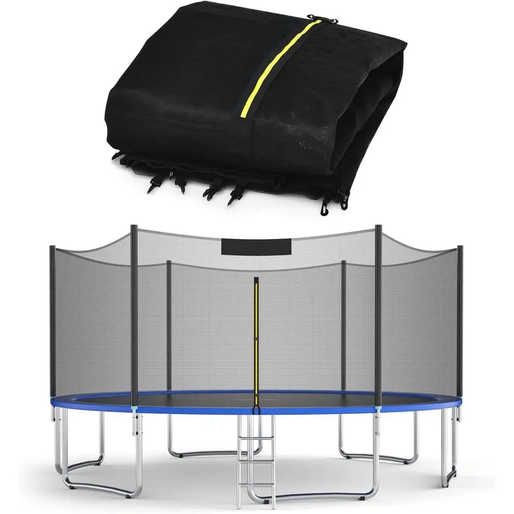 Round Weather-Resistant Safety Enclosure Net with Double-Zipper, Hooks, 8T-16T Options
Round Weather-Resistant Safety Enclosure Net with Double-Zipper, Hooks, 8T-16T Options