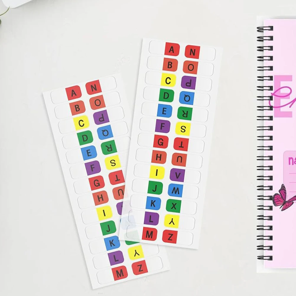 30 Sheets Alphabet Labels PET Material Page Markers Book Tags Sticky Book Tabs Sticky Tabs Notebook Supplies
30 Sheets Alphabet Labels PET Material Page Markers Book Tags Sticky Book Tabs Sticky Tabs Notebook Supplies