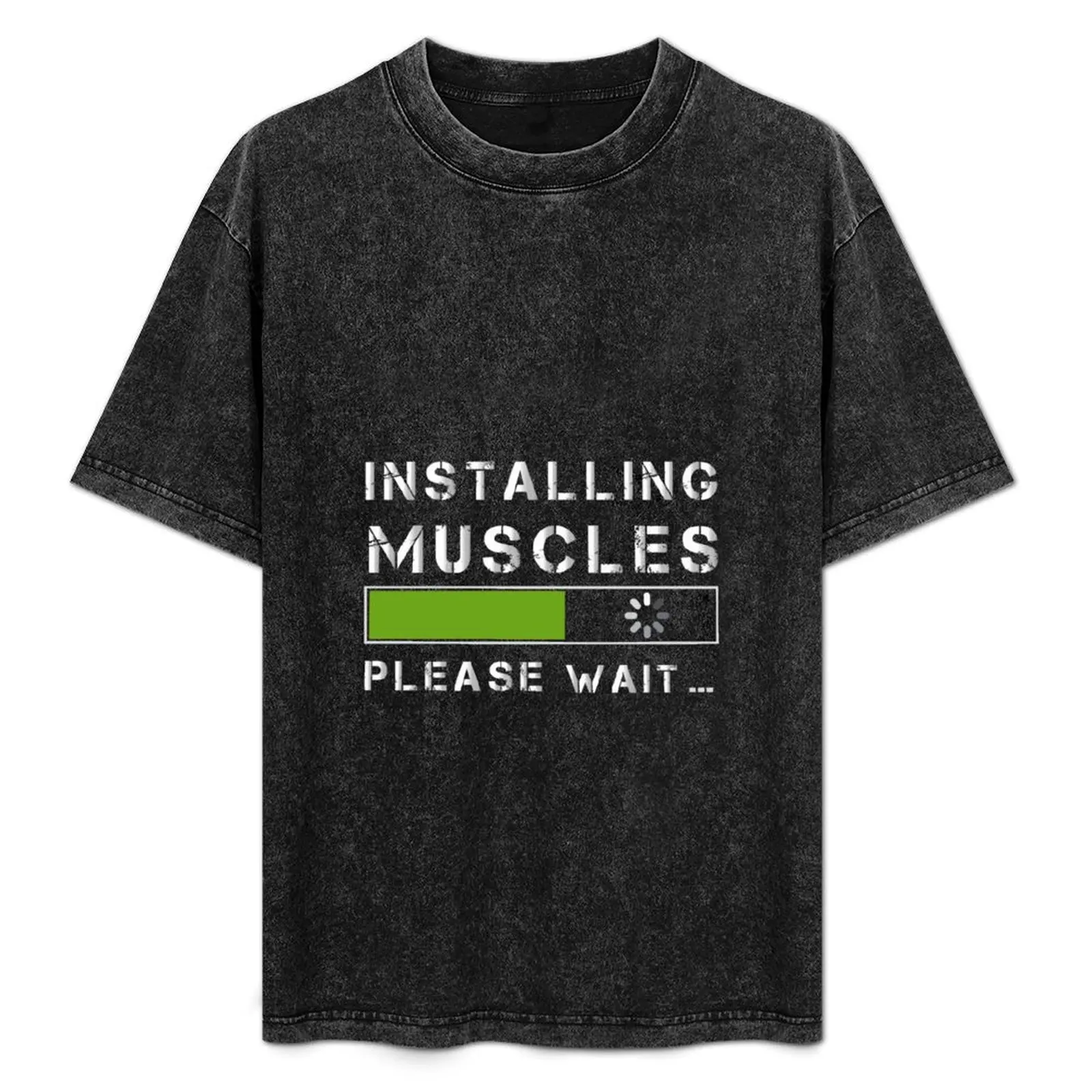 Installing Muscles Please Wait Bar T-Shirt Summer Casual Loose T-Shirt
Installing Muscles Please Wait Bar T-Shirt Summer Casual Loose T-Shirt