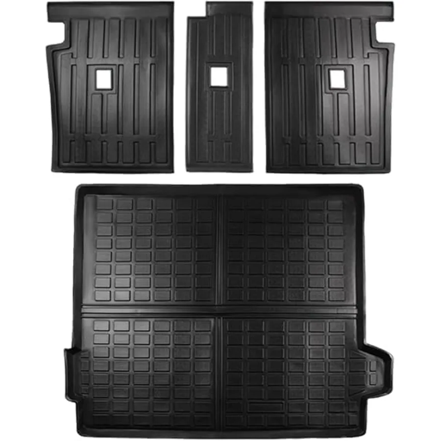 Всепогодный противоскользящий коврик в багажник из TPE для BMW X5 2019-2024 с защитой задних сидений, черный, на заказ
Всепогодный противоскользящий коврик в багажник из TPE для BMW X5 2019-2024 с защитой задних сидений, черный, на заказ