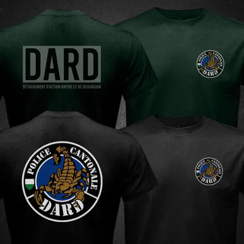 Switzerland Swiss Cantonal Special Unit DARD T-shirt Short Sleeve Casual 100% Cotton T Shirts
Switzerland Swiss Cantonal Special Unit DARD T-shirt Short Sleeve Casual 100% Cotton T Shirts