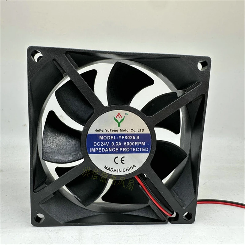 1 шт. для YF8025S DC 24 В 0,30 А 80x80x25 мм 2-проводной вентилятор охлаждения
1 шт. для YF8025S DC 24 В 0,30 А 80x80x25 мм 2-проводной вентилятор охлаждения