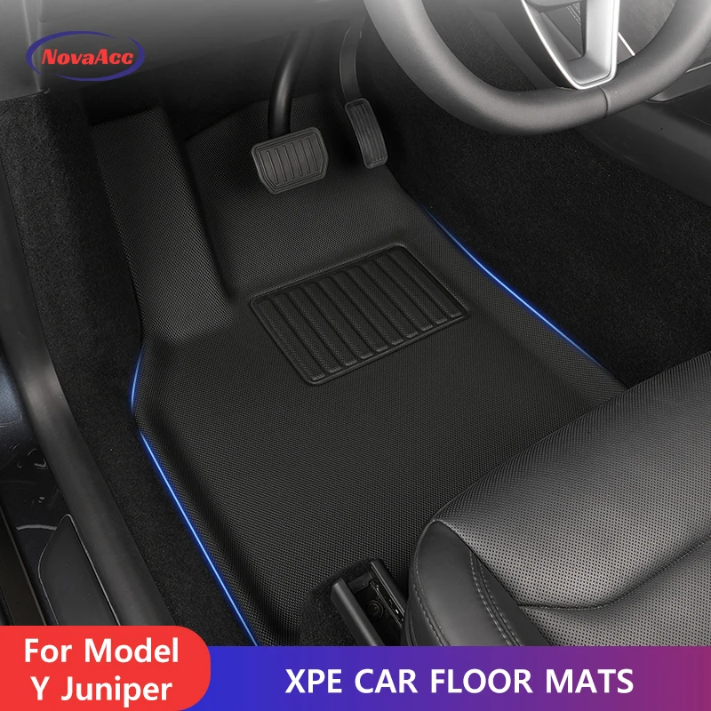 Floor Mats For Tesla Model Y Juniper 2025+ Trunk Liner XPE Custom Fit All Weather Non-Slip Automotive Interior Cargo Liners
Floor Mats For Tesla Model Y Juniper 2025+ Trunk Liner XPE Custom Fit All Weather Non-Slip Automotive Interior Cargo Liners