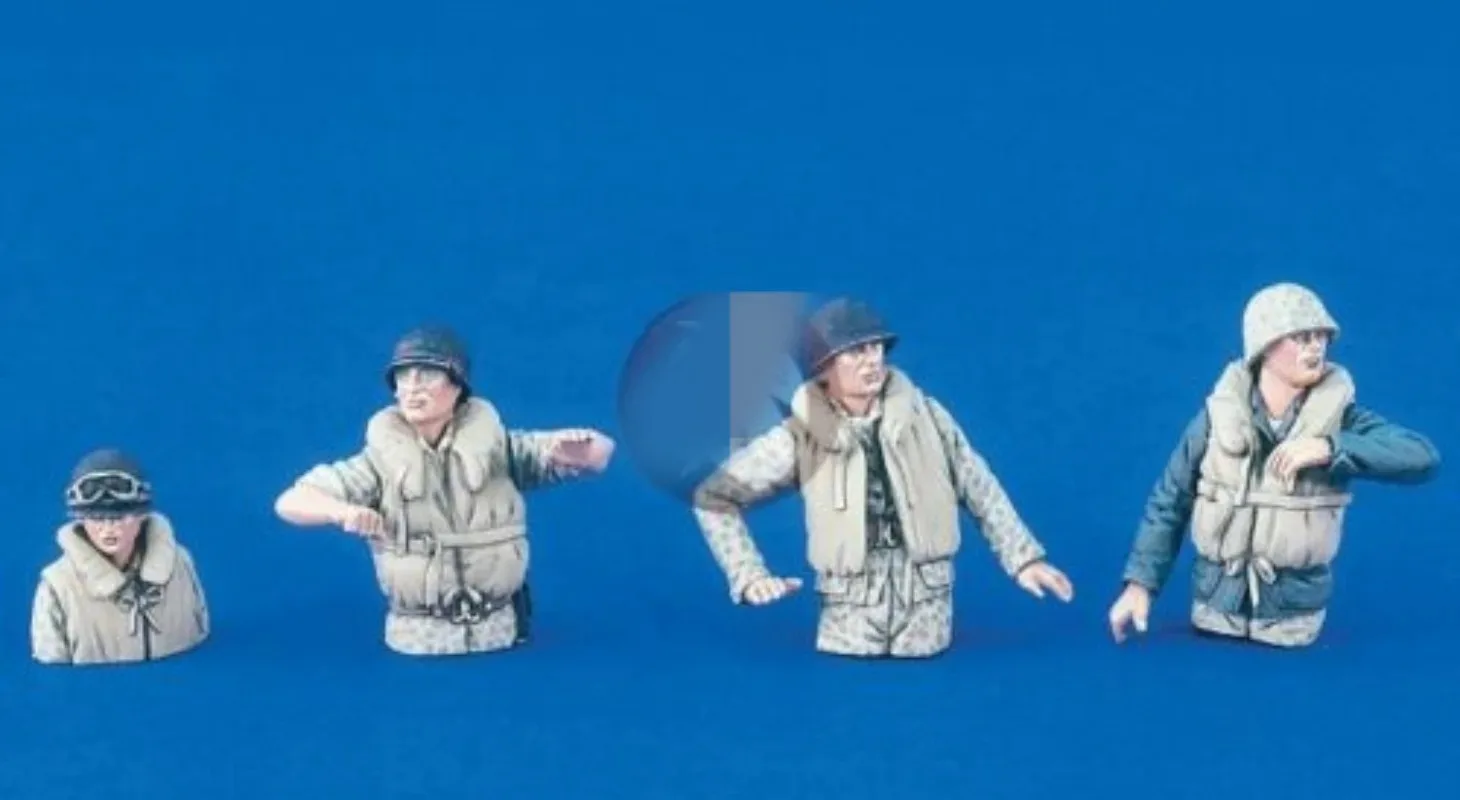1/35 Die cast Resin Figure Model Kits Historical Military Soldier 4 figures Collection Hobby Toys Unassembled and Unpainted 755
1/35 Die cast Resin Figure Model Kits Historical Military Soldier 4 figures Collection Hobby Toys Unassembled and Unpainted 755