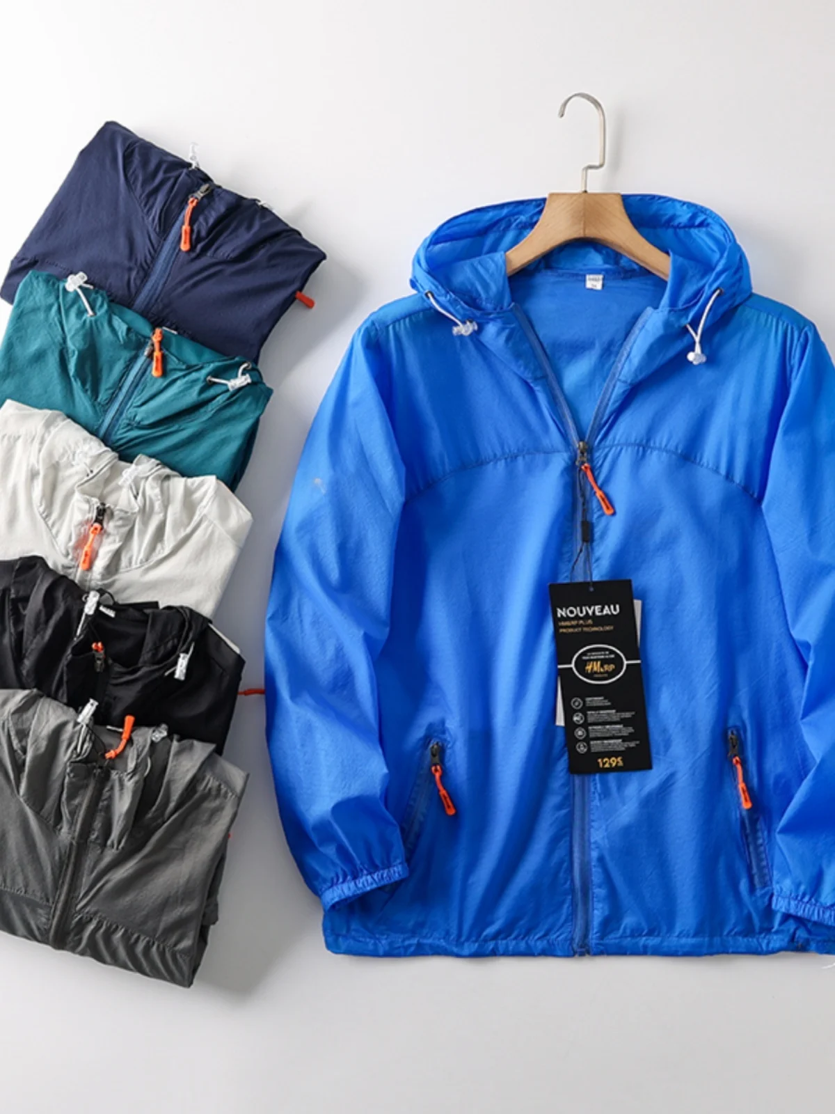 Ultra-Thin Qui-Dry Lightweight Breathable Sun-Protective Men's Outdoor Spring Summer Hooded Skin Jaet Faion Urban Sle...
Ultra-Thin Qui-Dry Lightweight Breathable Sun-Protective Men's Outdoor Spring Summer Hooded Skin Jaet Faion Urban Sle...