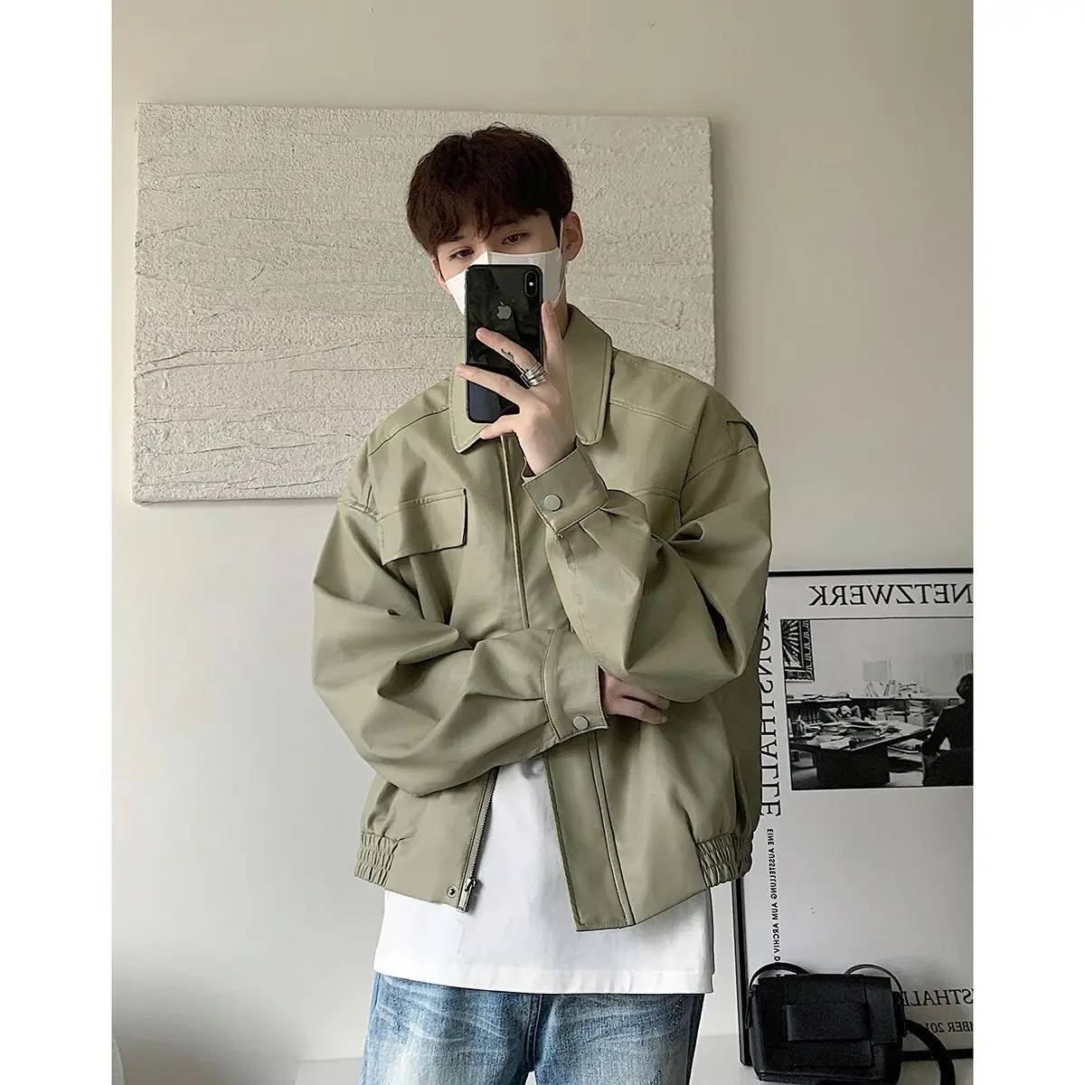Jacket Coat Two Sides Winter Mens Dept Bomber Fishing Y2K Western Men'S Higher Fleeced Outer Quality Elegant Original Autumn Ins
Jacket Coat Two Sides Winter Mens Dept Bomber Fishing Y2K Western Men'S Higher Fleeced Outer Quality Elegant Original Autumn Ins