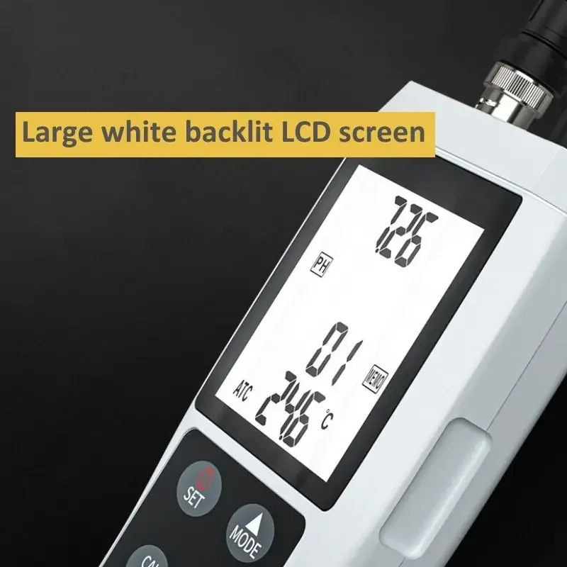 NEW pH Meter Low Cost Portable Digital pH Meter Complete Kit With pH Sensor Temp Sensor Large LCD for Water Quality Testing
NEW pH Meter Low Cost Portable Digital pH Meter Complete Kit With pH Sensor Temp Sensor Large LCD for Water Quality Testing