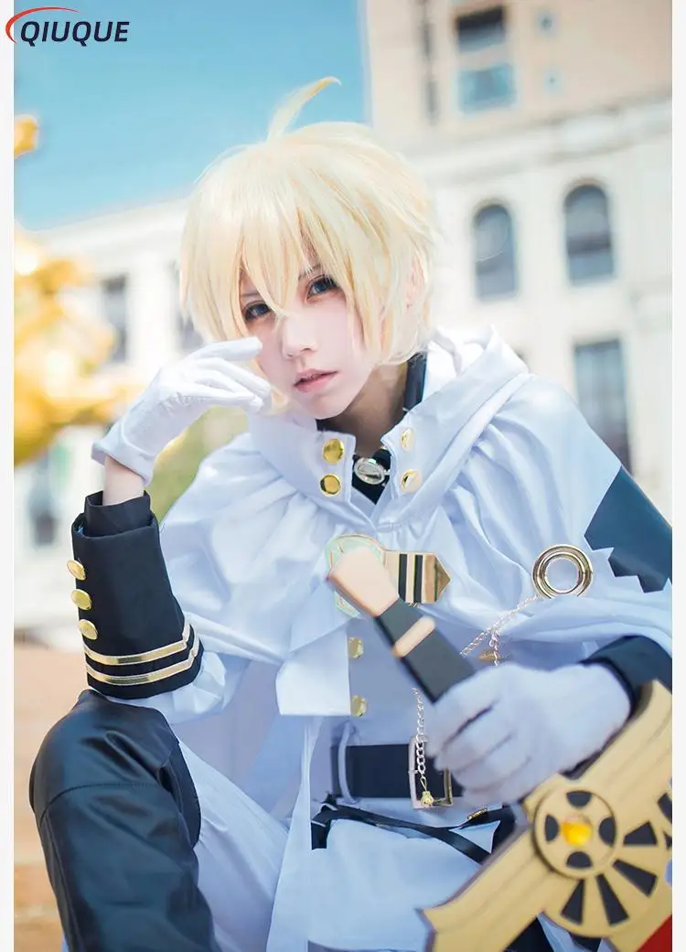 Seraph Of The End Cosplay Japanese Anime Owari no Seraph Hyakuya Mikaela Cosplay Costume Mikaela Cosplay Wig Halloween Outfits
Seraph Of The End Cosplay Japanese Anime Owari no Seraph Hyakuya Mikaela Cosplay Costume Mikaela Cosplay Wig Halloween Outfits