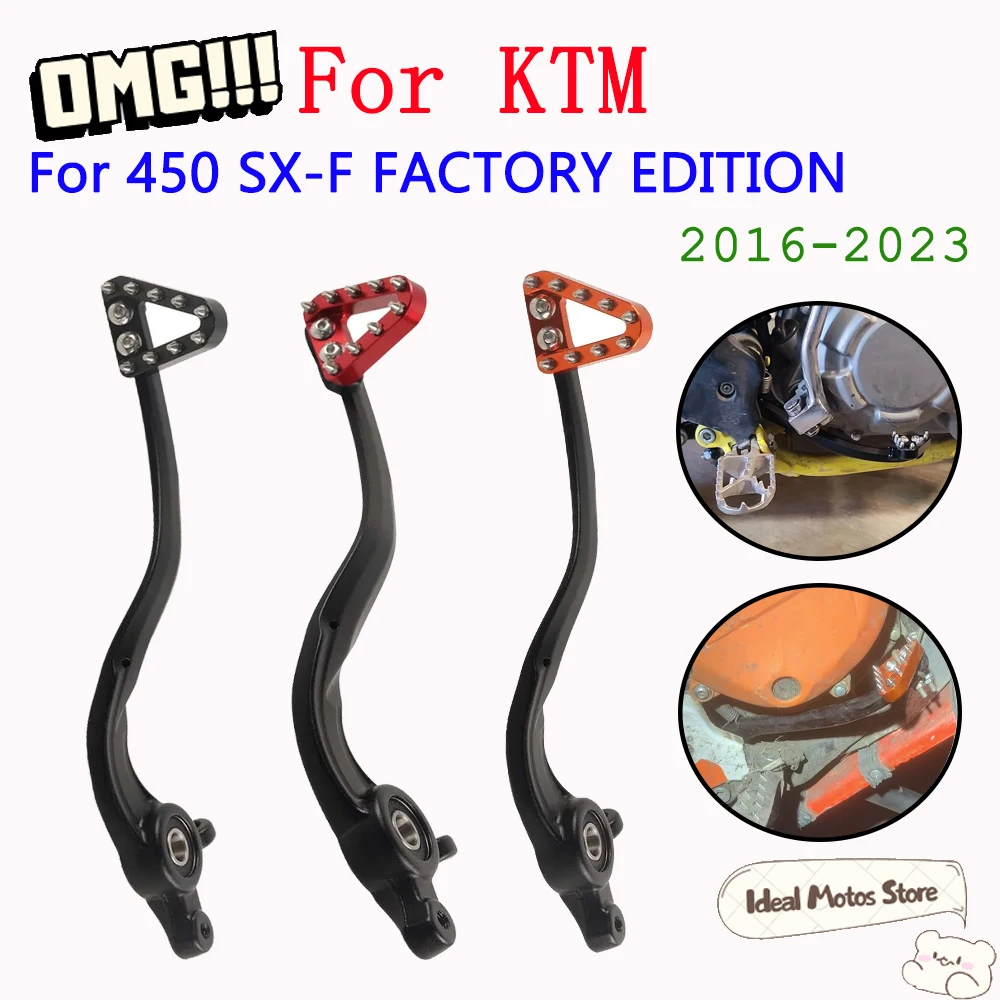 For KTM SX SXF XC XCF XCW EXC EXCF XCFW 125 250 300 350 450 500 2016 - 2024 Motorcycle Accessories Rear Foot Brake Pedal Lever
For KTM SX SXF XC XCF XCW EXC EXCF XCFW 125 250 300 350 450 500 2016 - 2024 Motorcycle Accessories Rear Foot Brake Pedal Lever