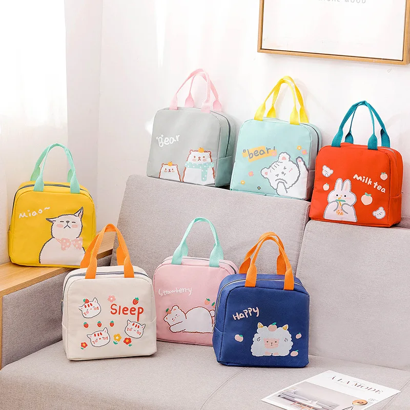 Children's waterproof cartoon lunch bag, student outing lunch bag, Oxford cloth lunch box insulation bag, aluminum film handbag
Children's waterproof cartoon lunch bag, student outing lunch bag, Oxford cloth lunch box insulation bag, aluminum film handbag