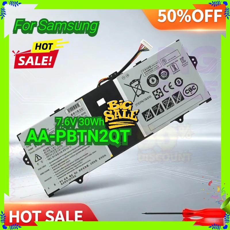 7.6V 30Wh AA-PBTN2QT New Replacement Laptop Battery for Samsung NOTEBook 9 13.3 NP900X3N K02US K01US K03US K04US NP900X3NI
7.6V 30Wh AA-PBTN2QT New Replacement Laptop Battery for Samsung NOTEBook 9 13.3 NP900X3N K02US K01US K03US K04US NP900X3NI