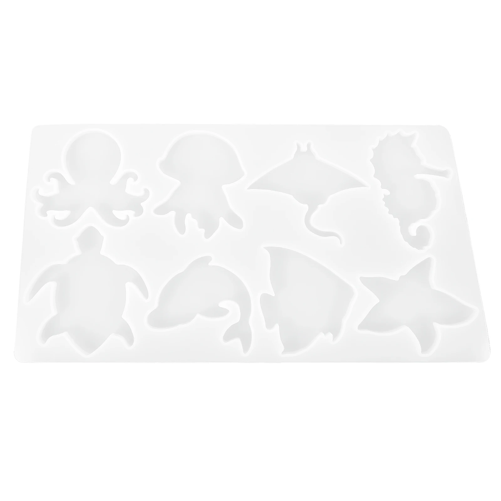 Cute Animal Silicone Mold for DIY Crafts Making Supplies Flexible Durable Ocean Creature Pendant Mold Jewelry Accessories Parts
Cute Animal Silicone Mold for DIY Crafts Making Supplies Flexible Durable Ocean Creature Pendant Mold Jewelry Accessories Parts