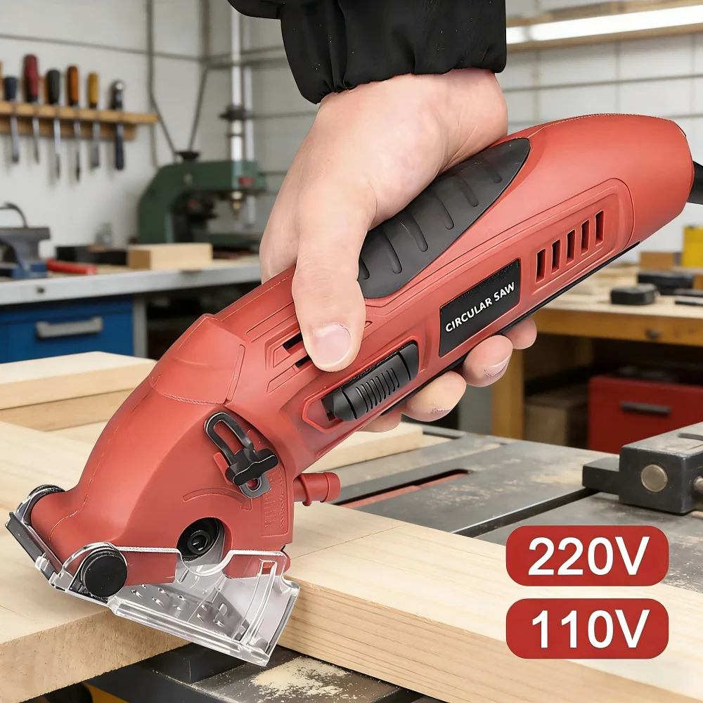 Mini Electric Circular Saw 110V/220V Multifunctional Cutter for Tile Metal Wood DIY Woodworking Power Tool
Mini Electric Circular Saw 110V/220V Multifunctional Cutter for Tile Metal Wood DIY Woodworking Power Tool