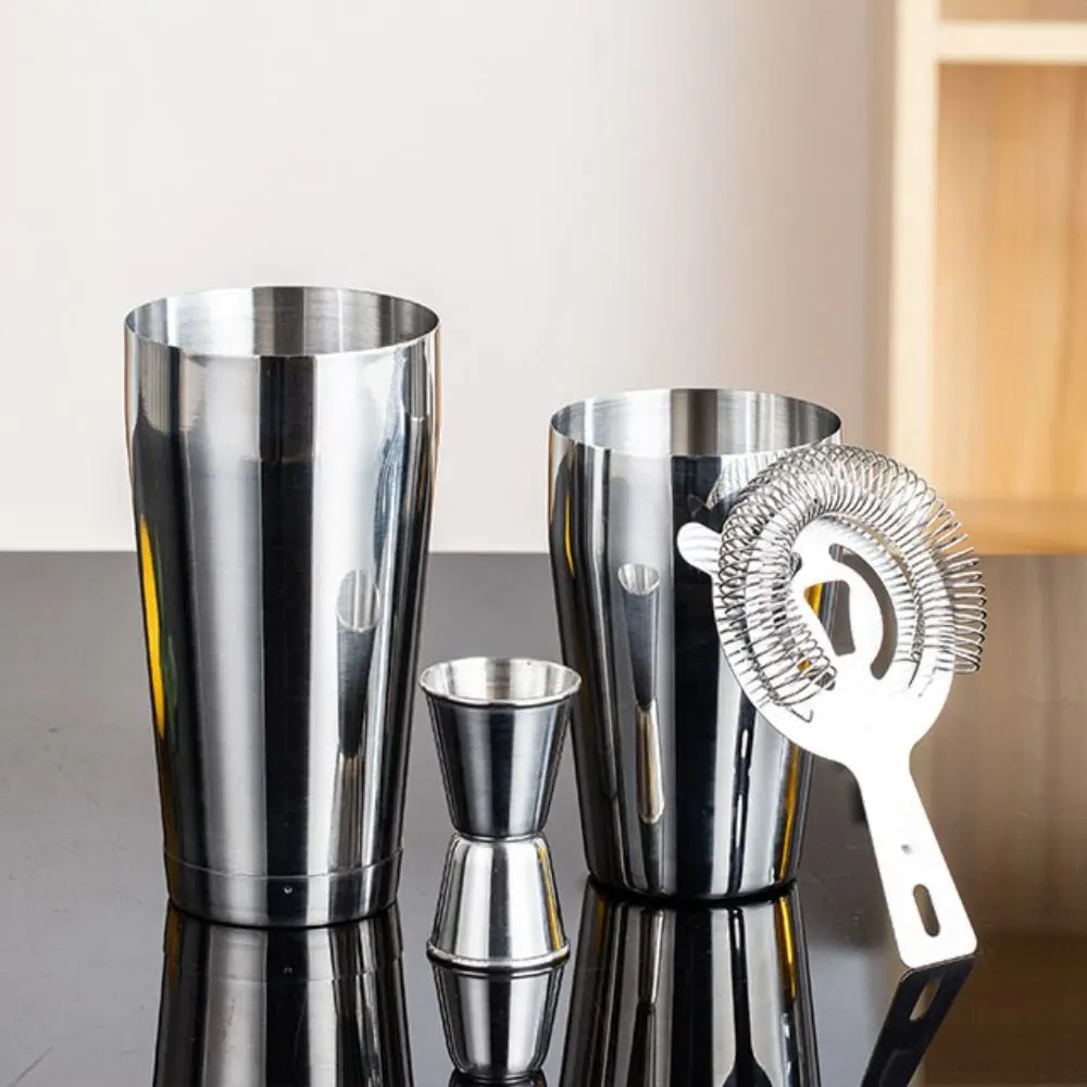 3/4Pcs Stainless Steel Cocktail Mixer Kit Professional Rustproof Cocktail Mixer Set 600/700ml Anti-corrosion Wine Mixer Party
3/4Pcs Stainless Steel Cocktail Mixer Kit Professional Rustproof Cocktail Mixer Set 600/700ml Anti-corrosion Wine Mixer Party