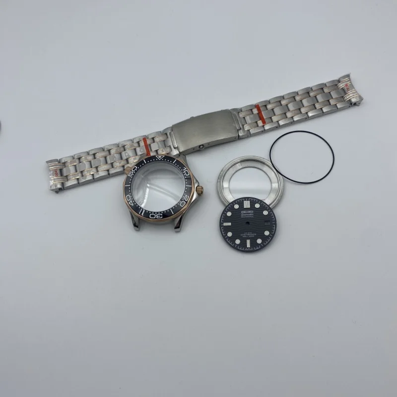 Аксессуары для сборки корпуса для NH35 Seamaster 300, ремешок корпуса, буквально керамическое кольцо, подходит для механизма NH35/NH36
Аксессуары для сборки корпуса для NH35 Seamaster 300, ремешок корпуса, буквально керамическое кольцо, подходит для механизма NH35/NH36