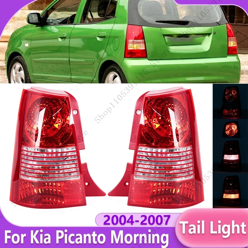 Car Tail Light Assembly Rear Brake Lamp Turn Signal Light Reverse Lamp For KIA Picanto morning 2004-2007 92401-07000 92402-07000
Car Tail Light Assembly Rear Brake Lamp Turn Signal Light Reverse Lamp For KIA Picanto morning 2004-2007 92401-07000 92402-07000
