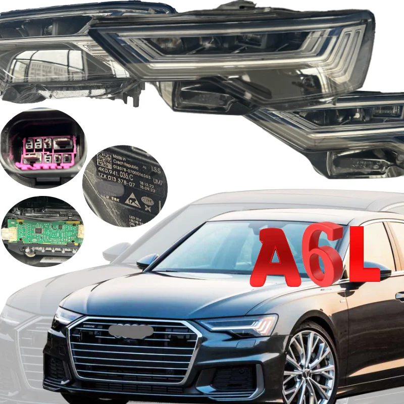 Для Audi A6 2024 обновленная полностью оригинальная матричная светодиодная фара, модуль для Audi A6 A6L 2024, автомобильная светодиодная фара в сборе
Для Audi A6 2024 обновленная полностью оригинальная матричная светодиодная фара, модуль для Audi A6 A6L 2024, автомобильная светодиодная фара в сборе
