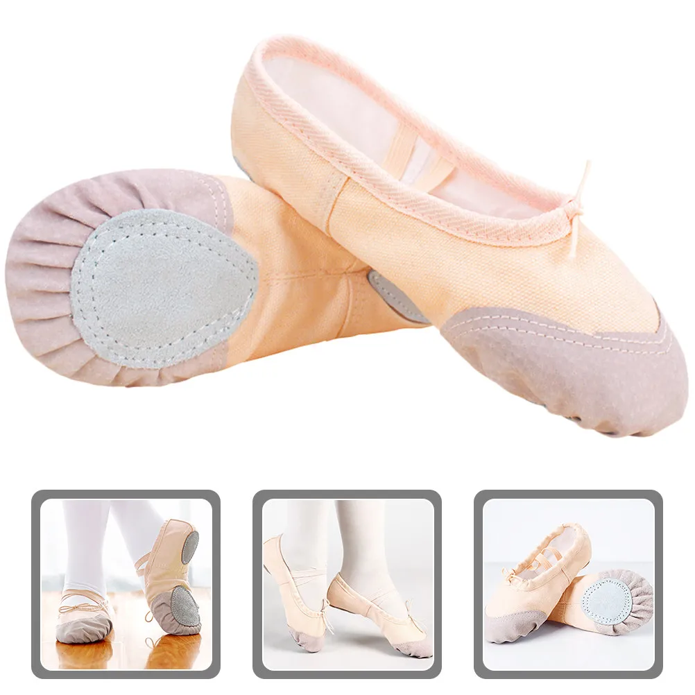 1Pair Soft Sole Ballet Shoes Elastic Adjustable Lightweight Breathable Yoga Dance Practice Shoes Ballet Practice Shoe
1Pair Soft Sole Ballet Shoes Elastic Adjustable Lightweight Breathable Yoga Dance Practice Shoes Ballet Practice Shoe