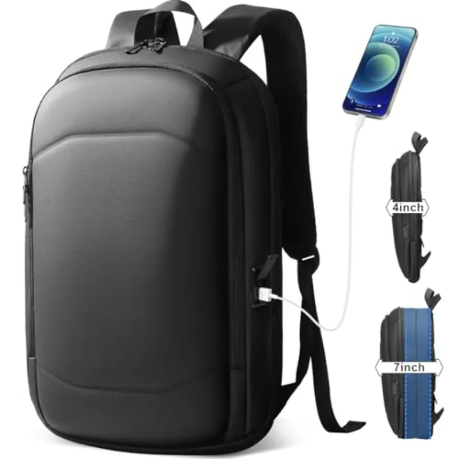 Business Backpack for Men Slim and Expandable Waterproof Travel Laptop Backpack with USB Charging Anti-Theft Lightweight Large
Business Backpack for Men Slim and Expandable Waterproof Travel Laptop Backpack with USB Charging Anti-Theft Lightweight Large
