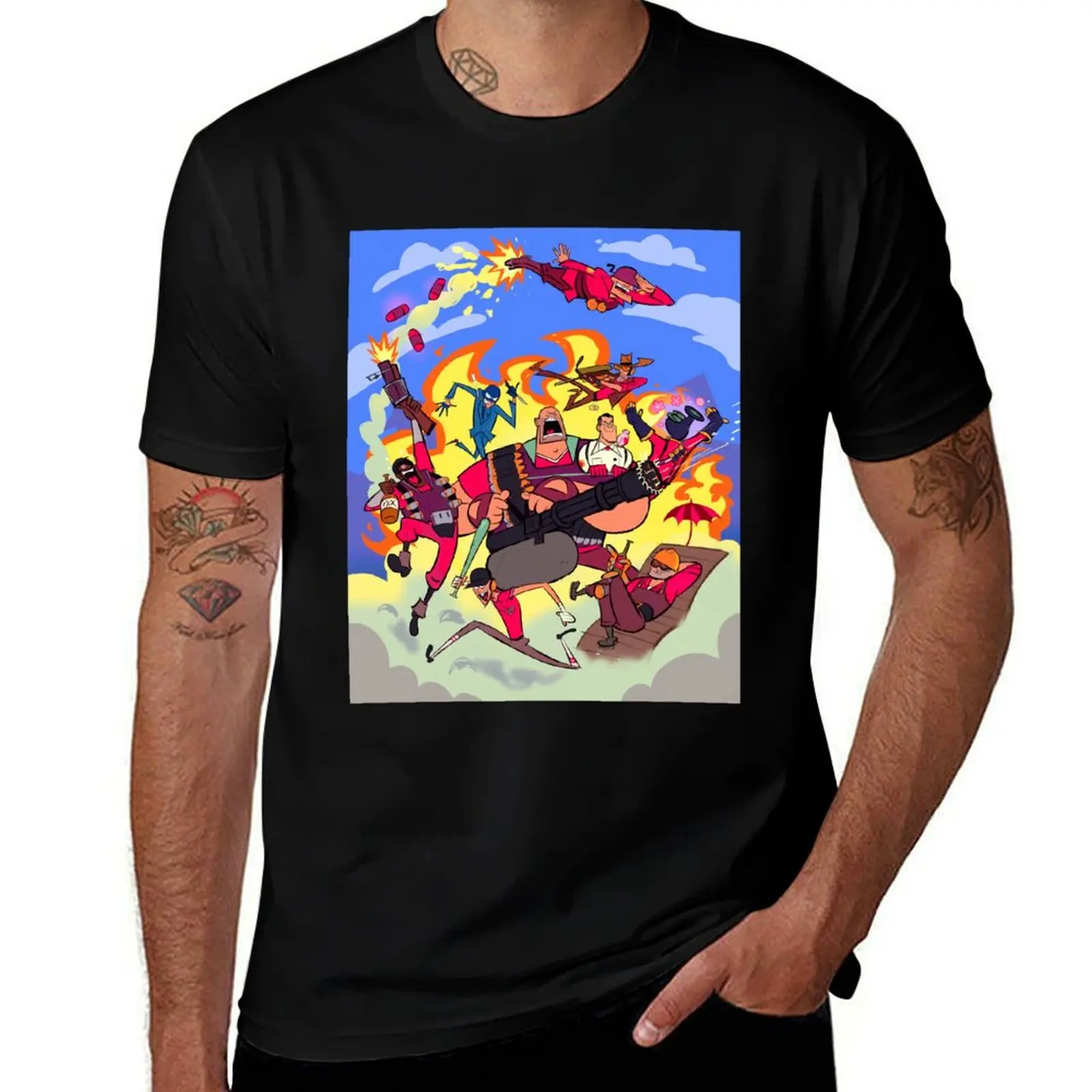 team fortress 2 T-Shirt funny shirt cotton shirts graphic tee baggy shirts Personalized t-shirt designer t shirt men
team fortress 2 T-Shirt funny shirt cotton shirts graphic tee baggy shirts Personalized t-shirt designer t shirt men