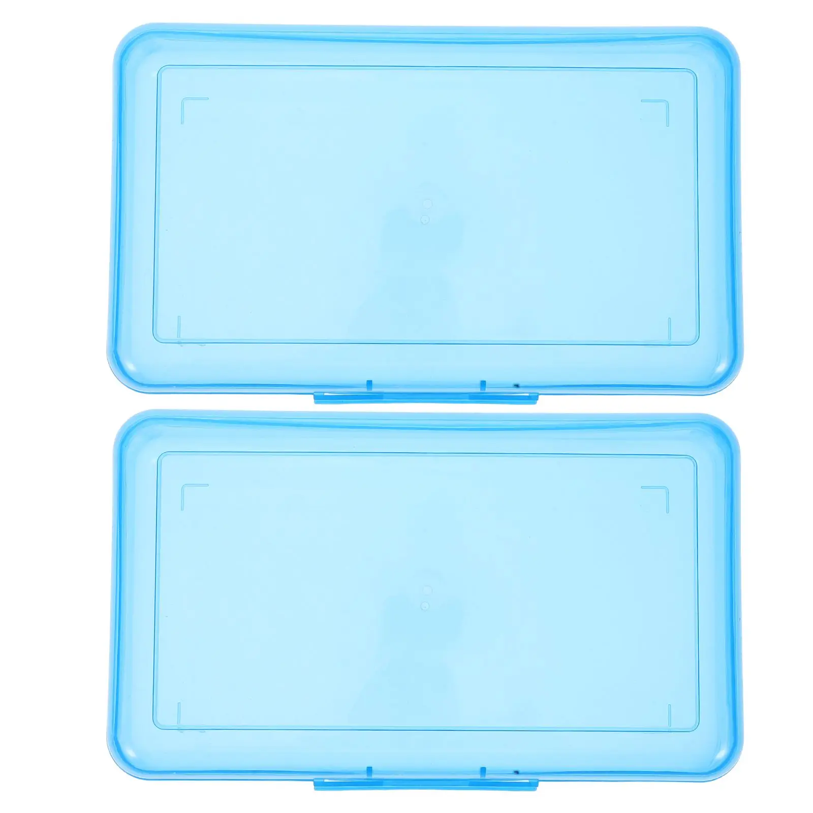 2 Pcs Plastic Pencil Case Colored Translucent Stationery Container for Teen Girls Students Office Study Travel Durable Large
2 Pcs Plastic Pencil Case Colored Translucent Stationery Container for Teen Girls Students Office Study Travel Durable Large