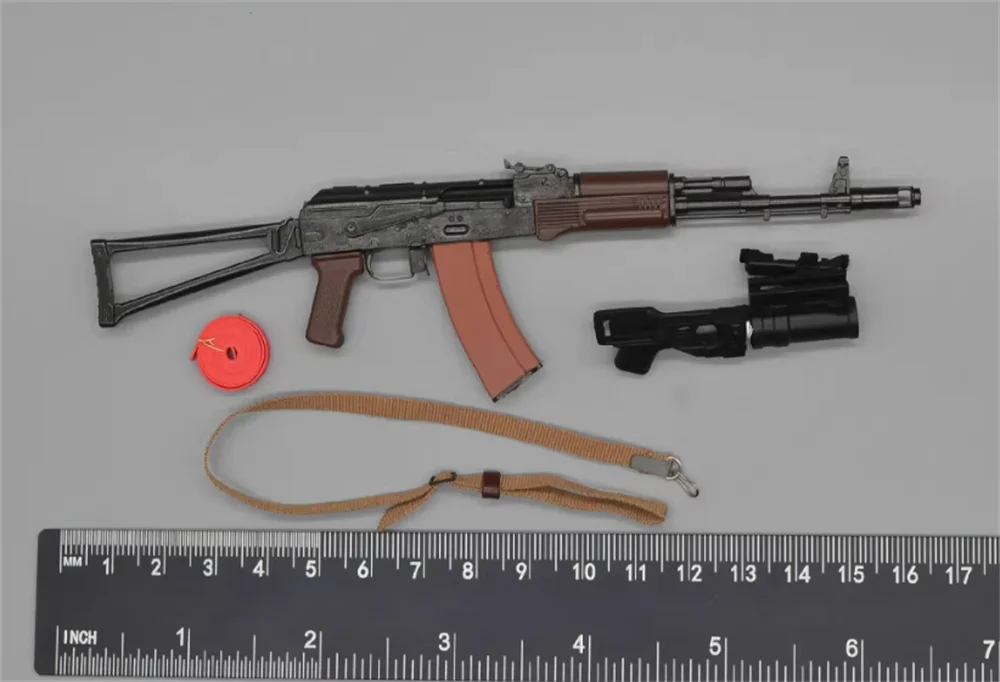 1/6 UJINDOU UD9049 The Russian Action Figure Main Weapons AKS-74 GP25 Clips Sling PVC Material Not Real For 12" Doll Figure DIY
1/6 UJINDOU UD9049 The Russian Action Figure Main Weapons AKS-74 GP25 Clips Sling PVC Material Not Real For 12" Doll Figure DIY