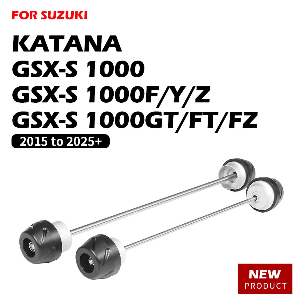 GSXS1000 F Z Y KATANA 2015 to 2023 Anti-collision Slider Accessories For SUZUKI Motorcycle Front Rear Axle Fork Crash Slider
GSXS1000 F Z Y KATANA 2015 to 2023 Anti-collision Slider Accessories For SUZUKI Motorcycle Front Rear Axle Fork Crash Slider