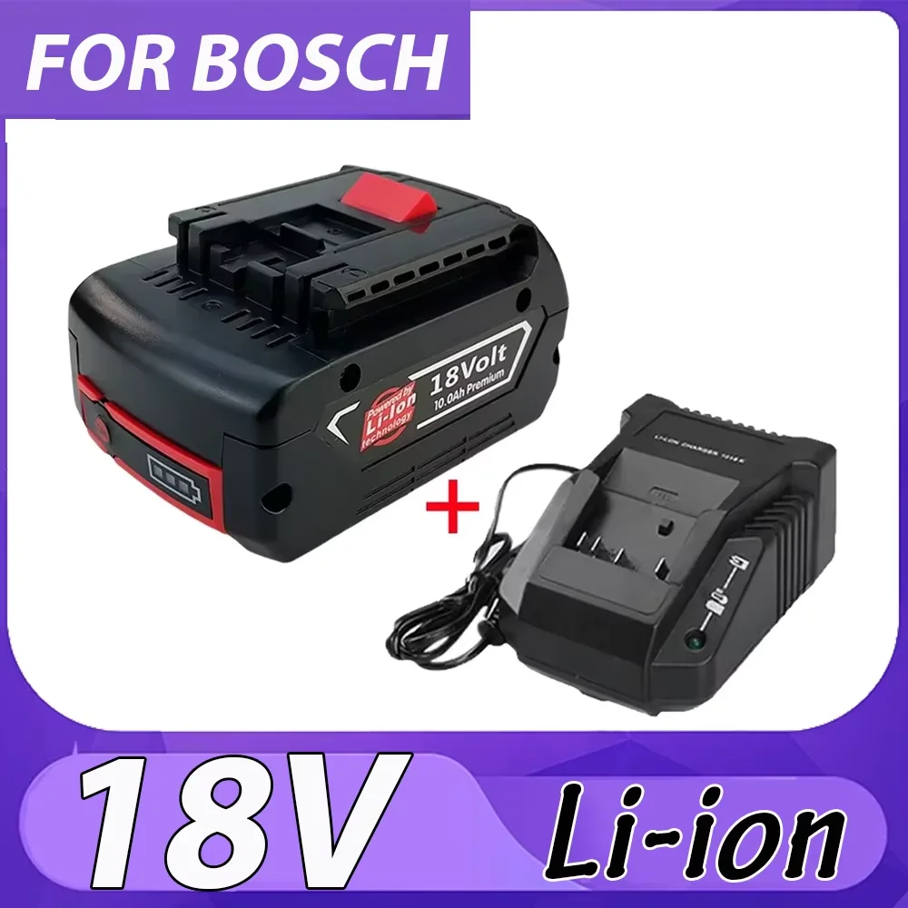 18V 10.0Ah lithium battery Suitable for Bosch BAT609 BAT609G BAT618 BAT618G rechargeable power tool battery
18V 10.0Ah lithium battery Suitable for Bosch BAT609 BAT609G BAT618 BAT618G rechargeable power tool battery