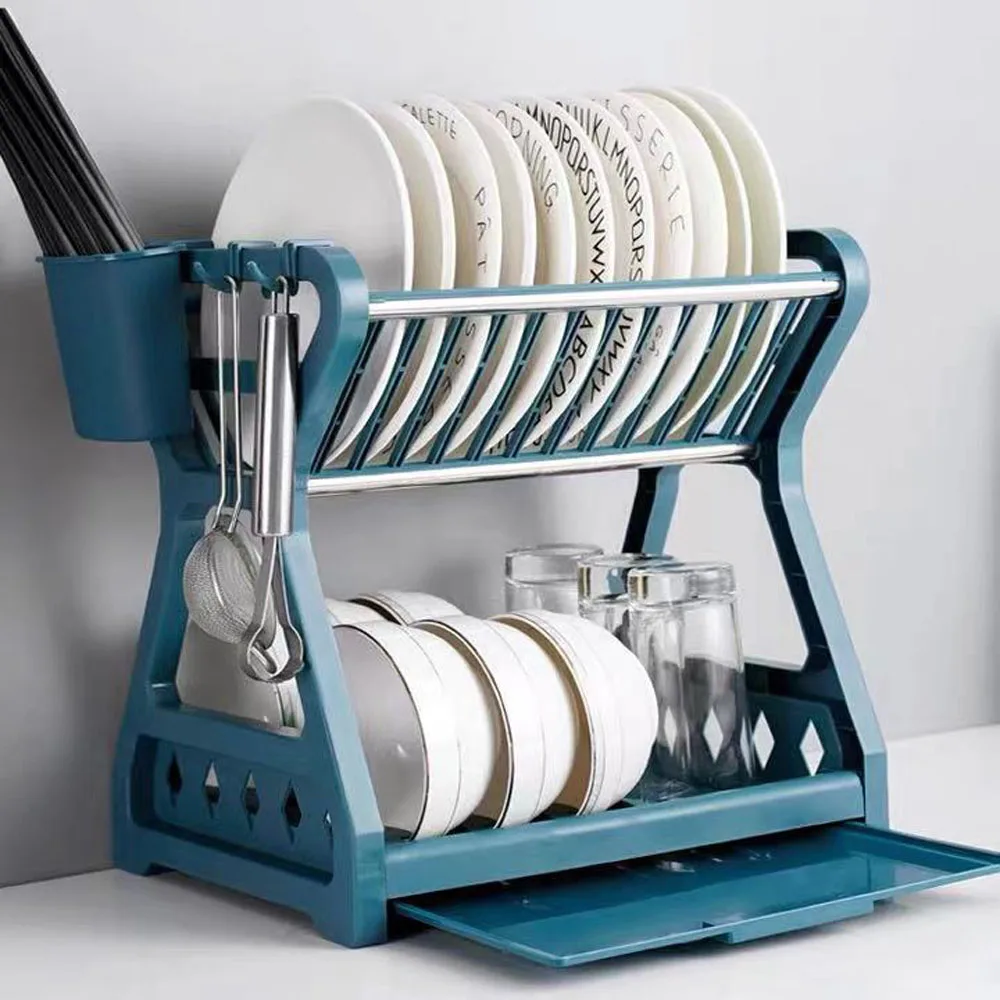 Double Layer Dish Drying Rack Over Sink Organizer Dish Dryer Rack Cup Holder Utensil Holder With Sink for Kitchen Supplies
Double Layer Dish Drying Rack Over Sink Organizer Dish Dryer Rack Cup Holder Utensil Holder With Sink for Kitchen Supplies
