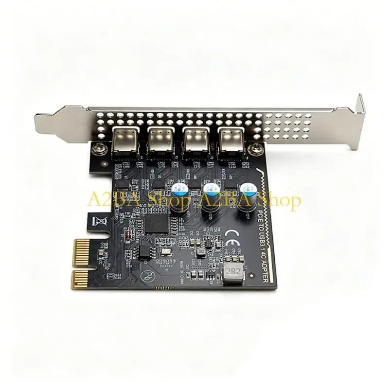 A2BA USB3.0 PCIExpress Expansion Card With 4 Type C Port 5Gbps For PC
A2BA USB3.0 PCIExpress Expansion Card With 4 Type C Port 5Gbps For PC
