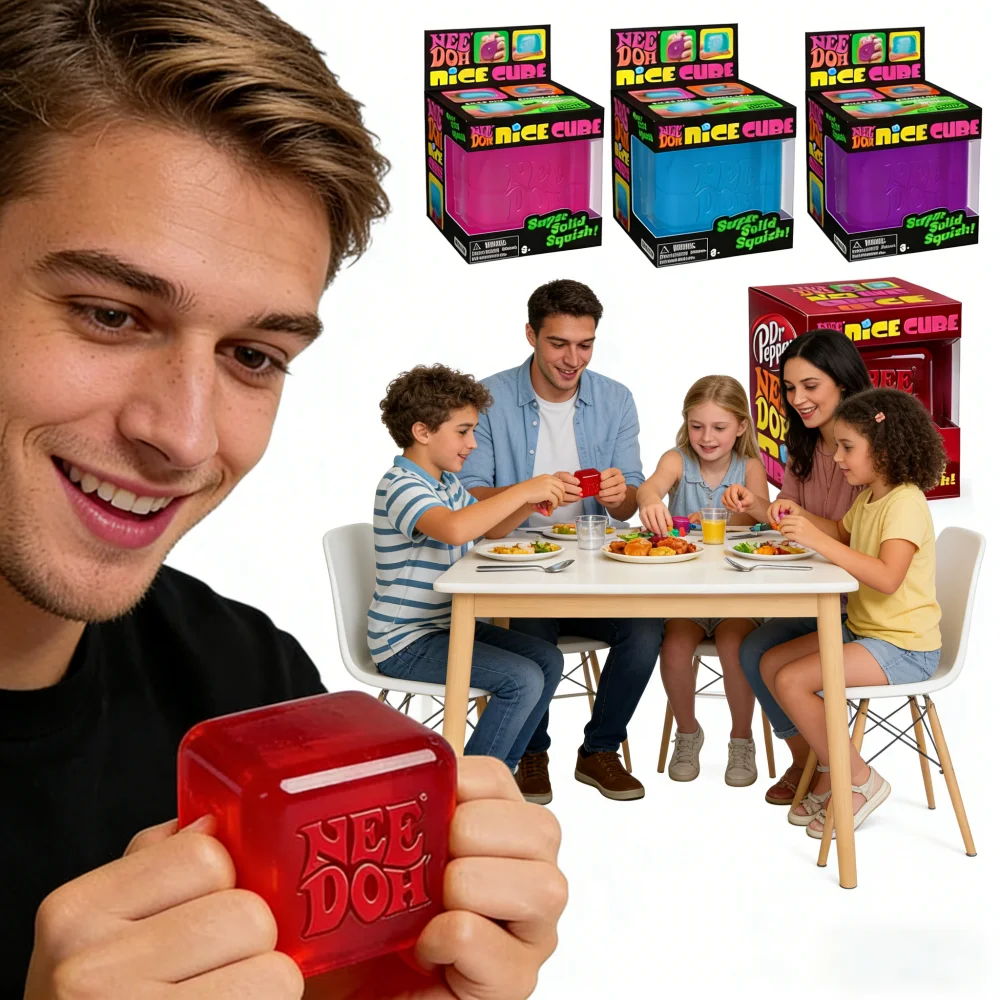 2026 The Latest Popular Schylling Needoh Nice Cube Super Solid Squish Press Sensory Pinch Toy Gift for Children
2026 The Latest Popular Schylling Needoh Nice Cube Super Solid Squish Press Sensory Pinch Toy Gift for Children
