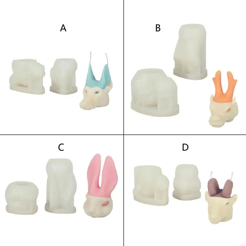 16FC 3D Animal Mold Non-stick Easy to De-mold Animal Silicone Mold for DIY Soap Plaster Ornament Resin Crafts
16FC 3D Animal Mold Non-stick Easy to De-mold Animal Silicone Mold for DIY Soap Plaster Ornament Resin Crafts