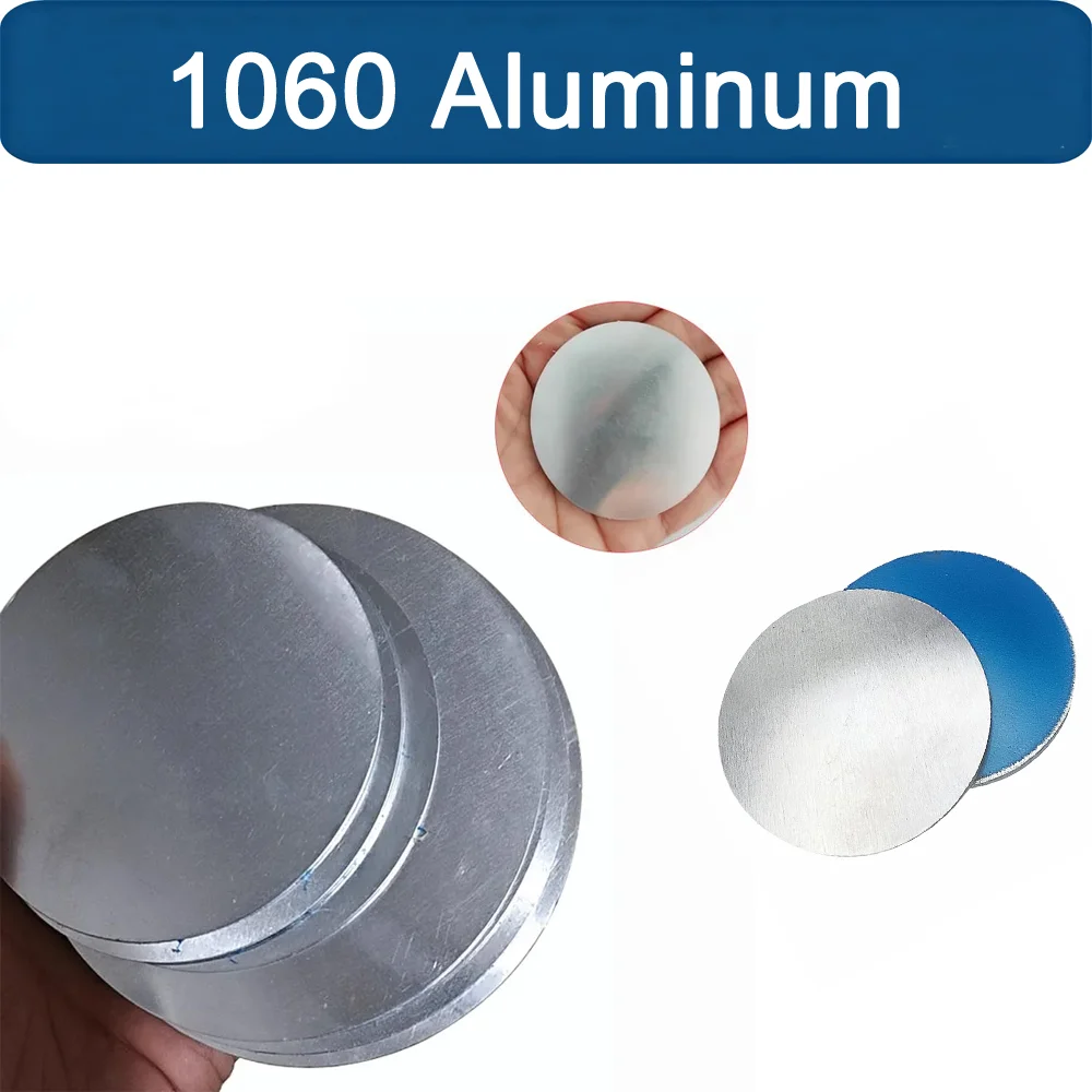 1060 Aluminum Round Plate Dia 50mm - 300mm Aluminum Circular Sheet Disc Round Disk Thickness 0.5~10mm Customize Laser Cut
1060 Aluminum Round Plate Dia 50mm - 300mm Aluminum Circular Sheet Disc Round Disk Thickness 0.5~10mm Customize Laser Cut