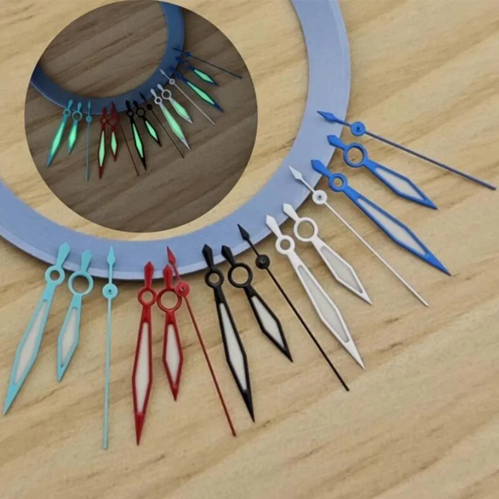 Black/White/Red/Blue Watch Hands 13mm Green Luminous Watch Pointers for NH35 NH36 Movement
Black/White/Red/Blue Watch Hands 13mm Green Luminous Watch Pointers for NH35 NH36 Movement
