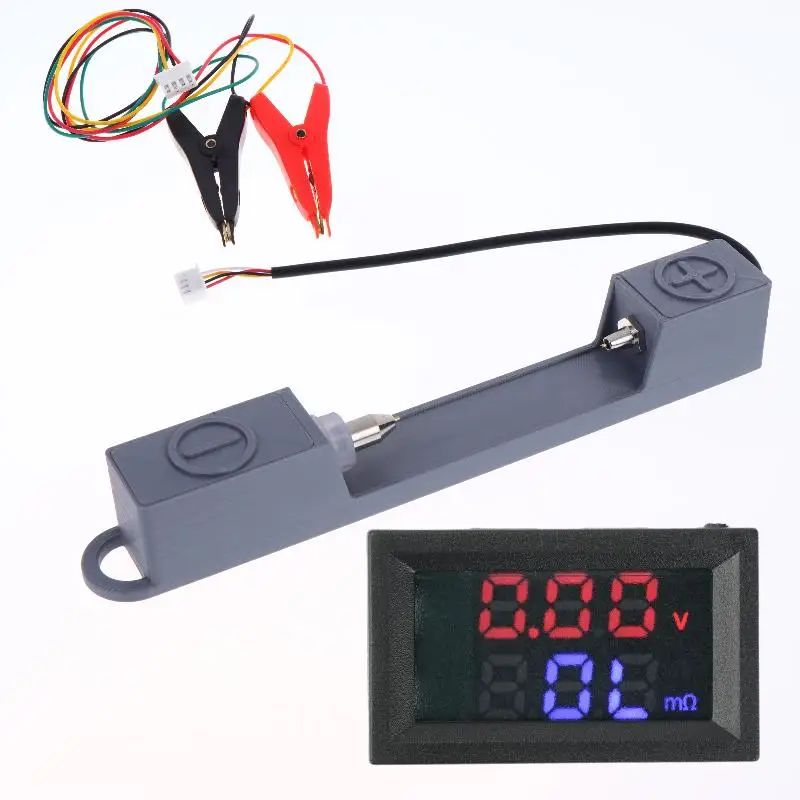 Battery Voltmeter 1 Set DC4-12V VR452 Internal Resistance Tester Reliable Resistor Tool for Industrial Electronic Maintenance
Battery Voltmeter 1 Set DC4-12V VR452 Internal Resistance Tester Reliable Resistor Tool for Industrial Electronic Maintenance