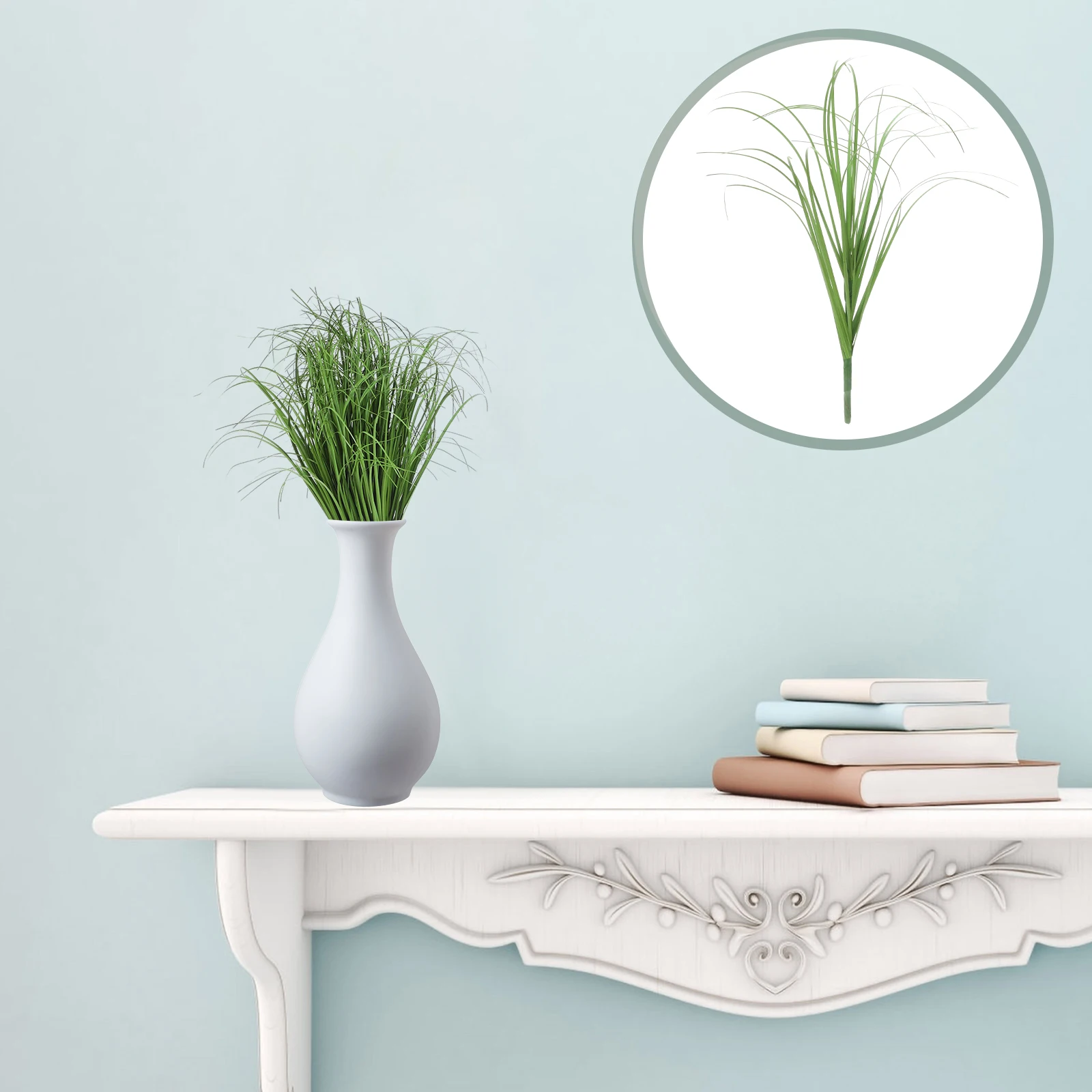 12 Pcs Artificial Tall Grass Decoration Plants Indoor for Outdoors Fake outside Decorative Plastic Model Shrubs Office Large
12 Pcs Artificial Tall Grass Decoration Plants Indoor for Outdoors Fake outside Decorative Plastic Model Shrubs Office Large