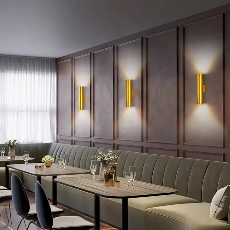Gold Pipe Wall Lamps Home Decor Bathroom Bedroom Mirror Light Villa Balcony Corridor Sconces Modern Led Tube Ligting Luminarias
Gold Pipe Wall Lamps Home Decor Bathroom Bedroom Mirror Light Villa Balcony Corridor Sconces Modern Led Tube Ligting Luminarias