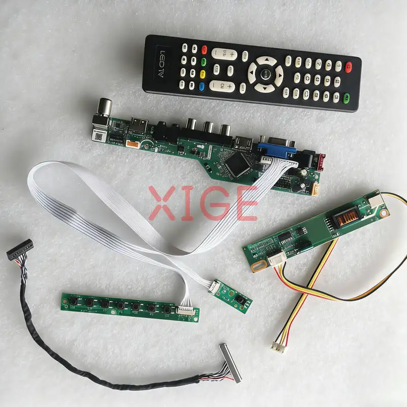 For HSD150PX15 HSD150PX16 HSD150PX17 HSD150PX14 Matrix Controller Board Kit 1-CCFL HDMI+VGA+AV+USB 1024*768 LVDS 30-Pin 1024x768
For HSD150PX15 HSD150PX16 HSD150PX17 HSD150PX14 Matrix Controller Board Kit 1-CCFL HDMI+VGA+AV+USB 1024*768 LVDS 30-Pin 1024x768
