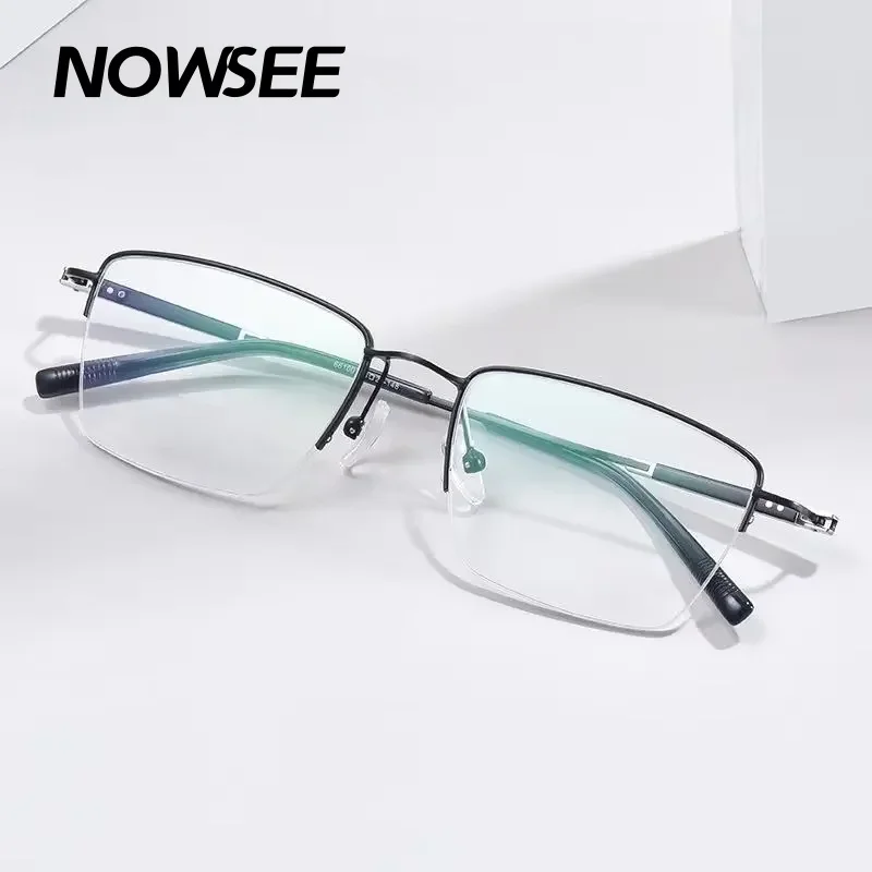 2026 New Arrival Classic Business Half Frame Men Super High Quality Prescription Eyeglasses With two Gredient Material Hot
2026 New Arrival Classic Business Half Frame Men Super High Quality Prescription Eyeglasses With two Gredient Material Hot