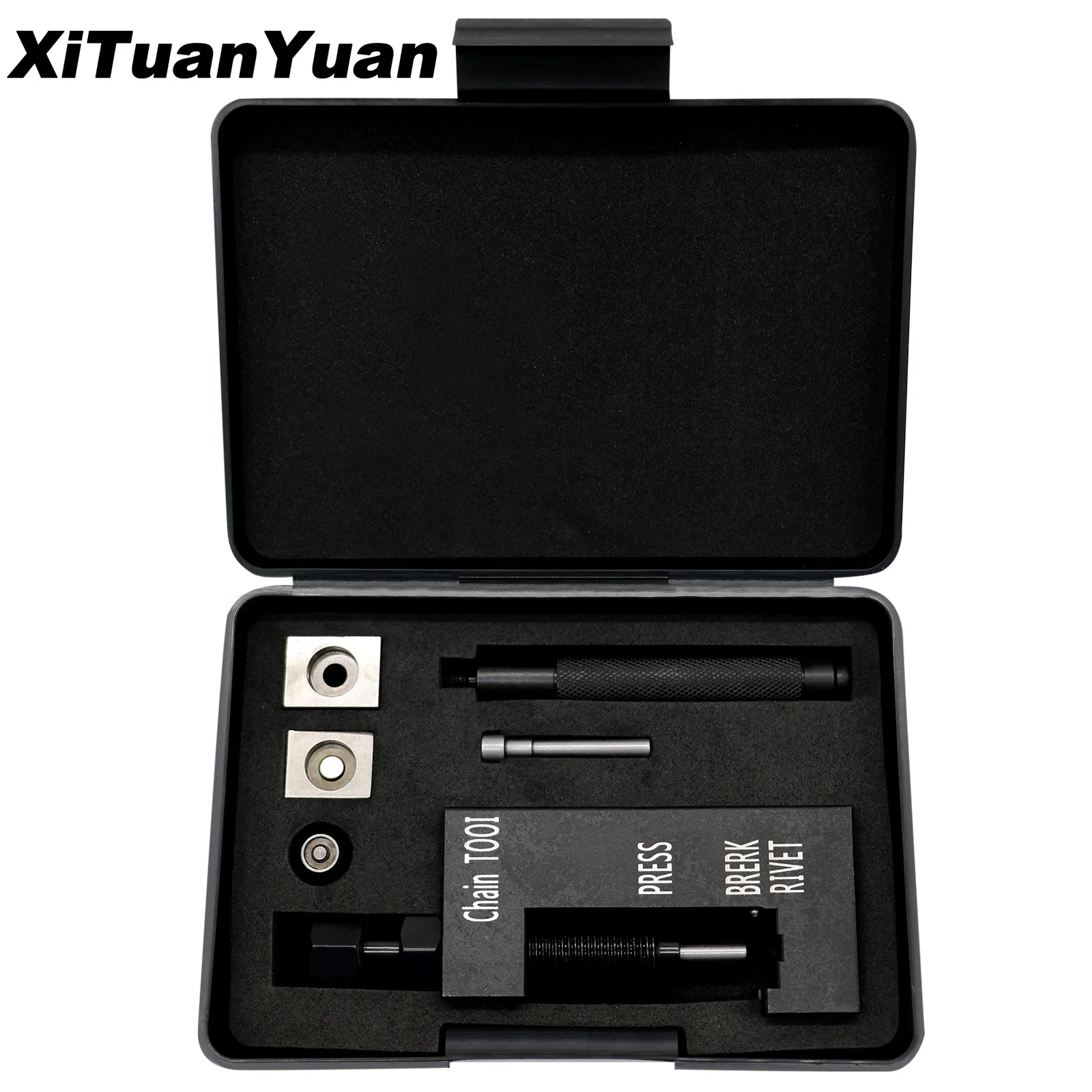 Motorcycle Bike Chain Breaker Splitter Riveting Tool Repair Tools Set Launches Chain Pin Press Handle Motorbike Chain Riveter
Motorcycle Bike Chain Breaker Splitter Riveting Tool Repair Tools Set Launches Chain Pin Press Handle Motorbike Chain Riveter