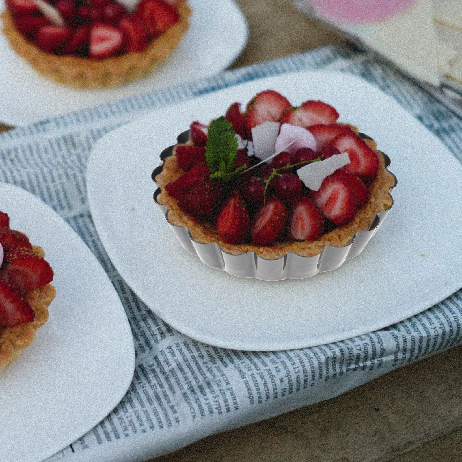 Egg Tart Mold 5Inch Carbon Steel Round Cake Pan Detachable Bottom For Baking Cheesecake Pudding Mini Tart Shells Bakeware
Egg Tart Mold 5Inch Carbon Steel Round Cake Pan Detachable Bottom For Baking Cheesecake Pudding Mini Tart Shells Bakeware