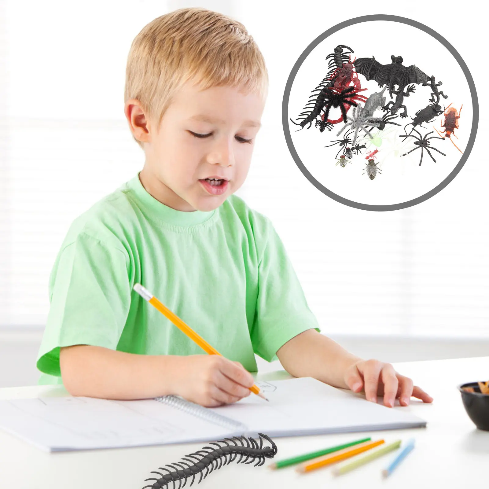 Набор из 40 реалистичных фигурок насекомых: обучающие и познавательные игрушки для детей и взрослых, декор для микроландшафта на рабочий стол
Набор из 40 реалистичных фигурок насекомых: обучающие и познавательные игрушки для детей и взрослых, декор для микроландшафта на рабочий стол