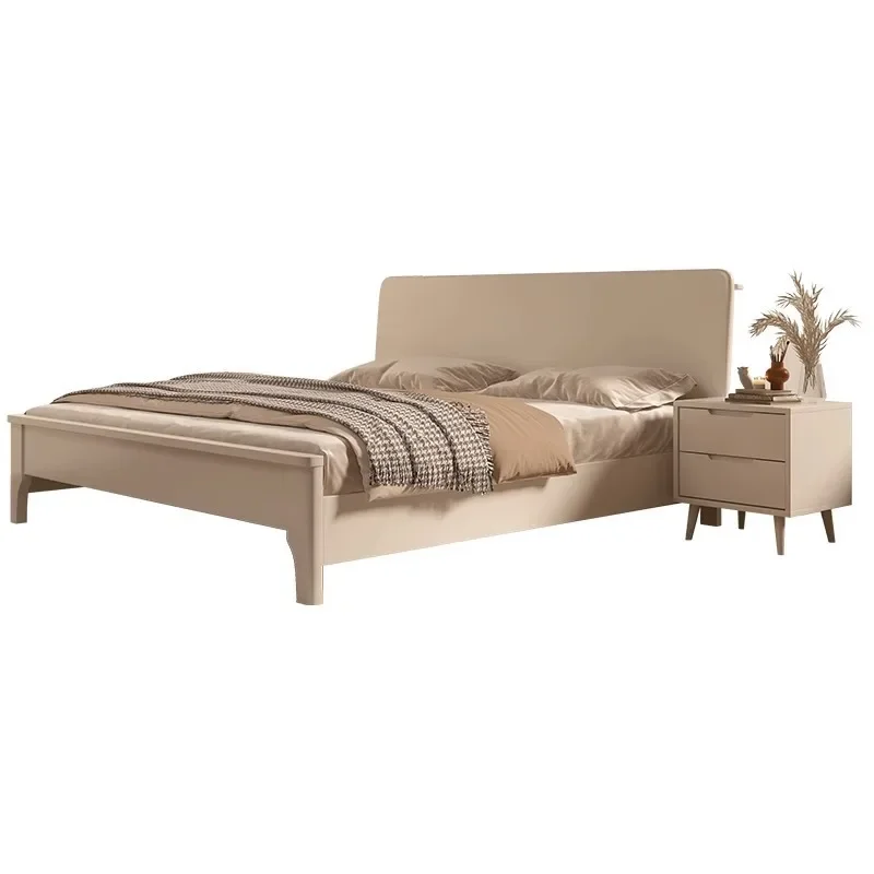 Cream wind white solid wood bed simple and simple double 1.8 meters 1.5m 1.35 high box storage bed 1.2 small househol
Cream wind white solid wood bed simple and simple double 1.8 meters 1.5m 1.35 high box storage bed 1.2 small househol