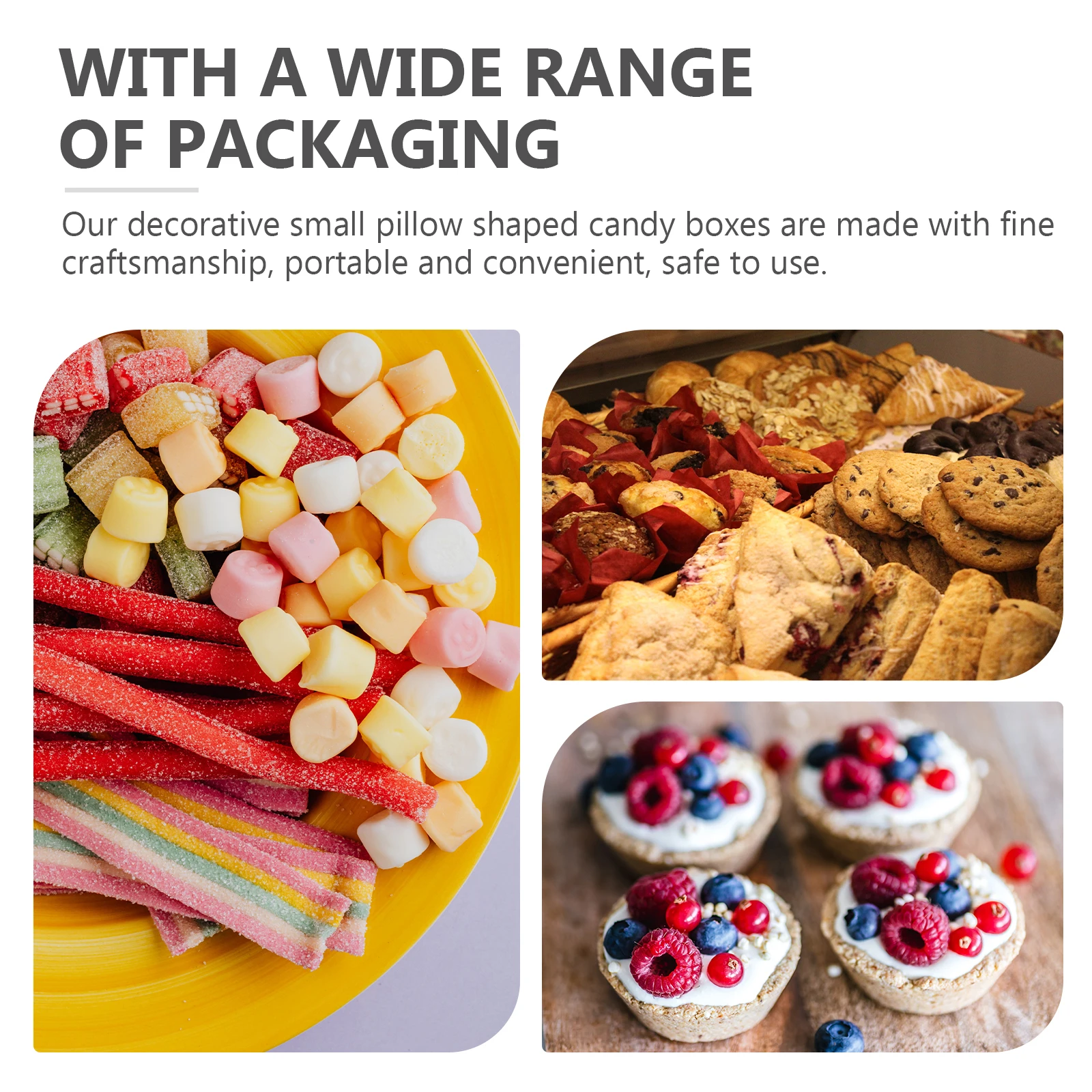 Square Container with Lid Clear Plastic Box for Candy Chocolate Packaging Storage Organizer Birthday Wedding Party Favor Gift
Square Container with Lid Clear Plastic Box for Candy Chocolate Packaging Storage Organizer Birthday Wedding Party Favor Gift