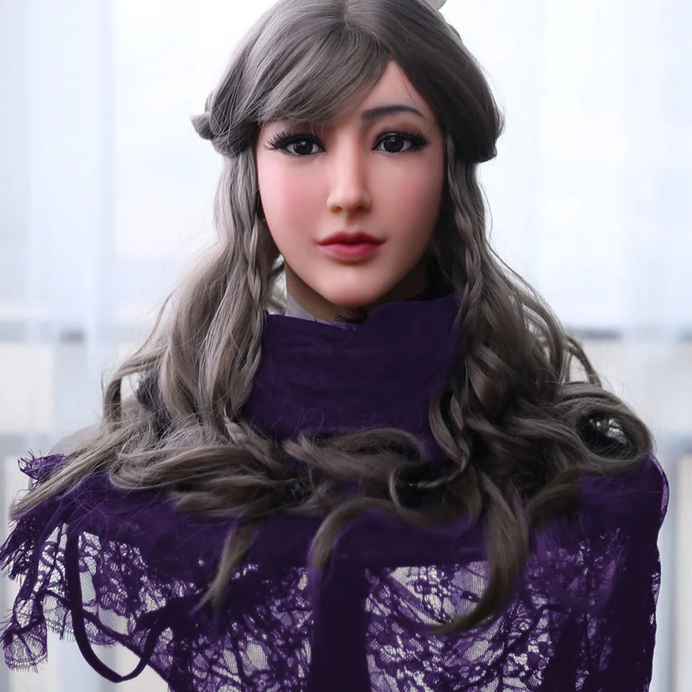 Realistic Silicone Female Head Mask Crossdresser Face Mask For women For Cosplay Crossdressing Male to Shemale
Realistic Silicone Female Head Mask Crossdresser Face Mask For women For Cosplay Crossdressing Male to Shemale