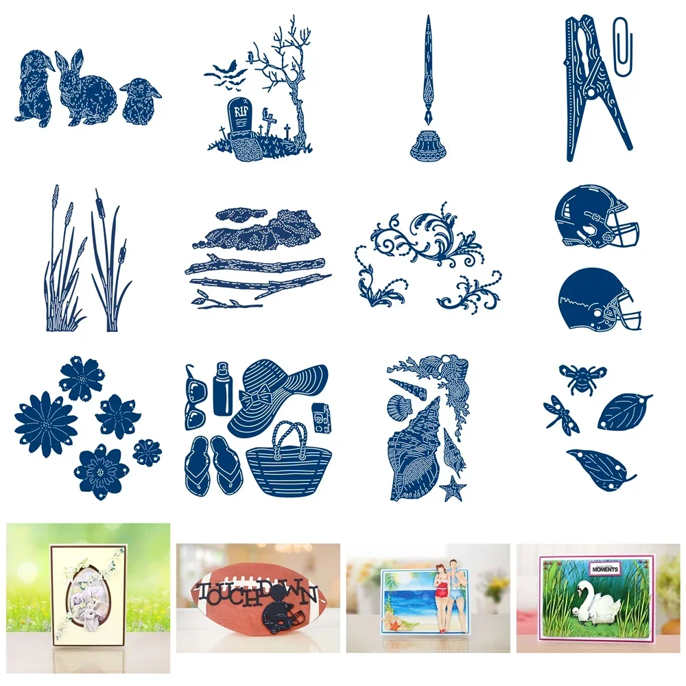 Metal Cutting Dies Scrapbooking For Paper Making Summer Screw Baseball Cap Easter Bunny Embossing Frame Card Craft No Stamps
Metal Cutting Dies Scrapbooking For Paper Making Summer Screw Baseball Cap Easter Bunny Embossing Frame Card Craft No Stamps